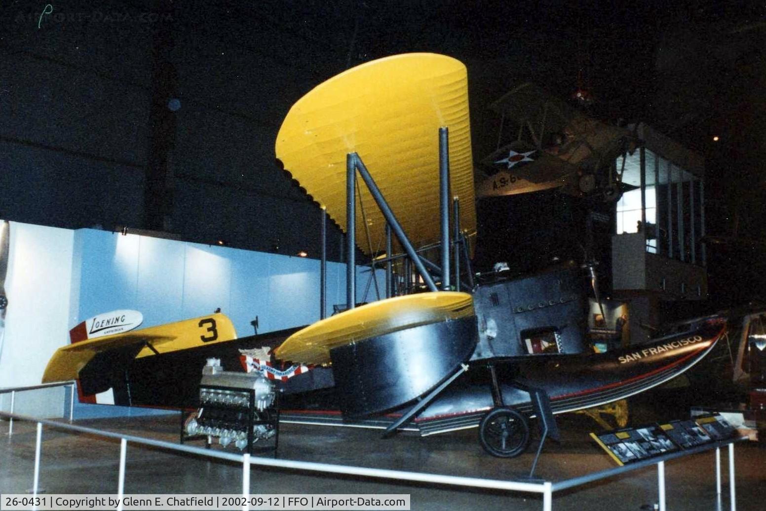 26-0431, 1926 Loening OA-1A C/N Unknown, OA-1A at the National Museum of the U.S. Air Force