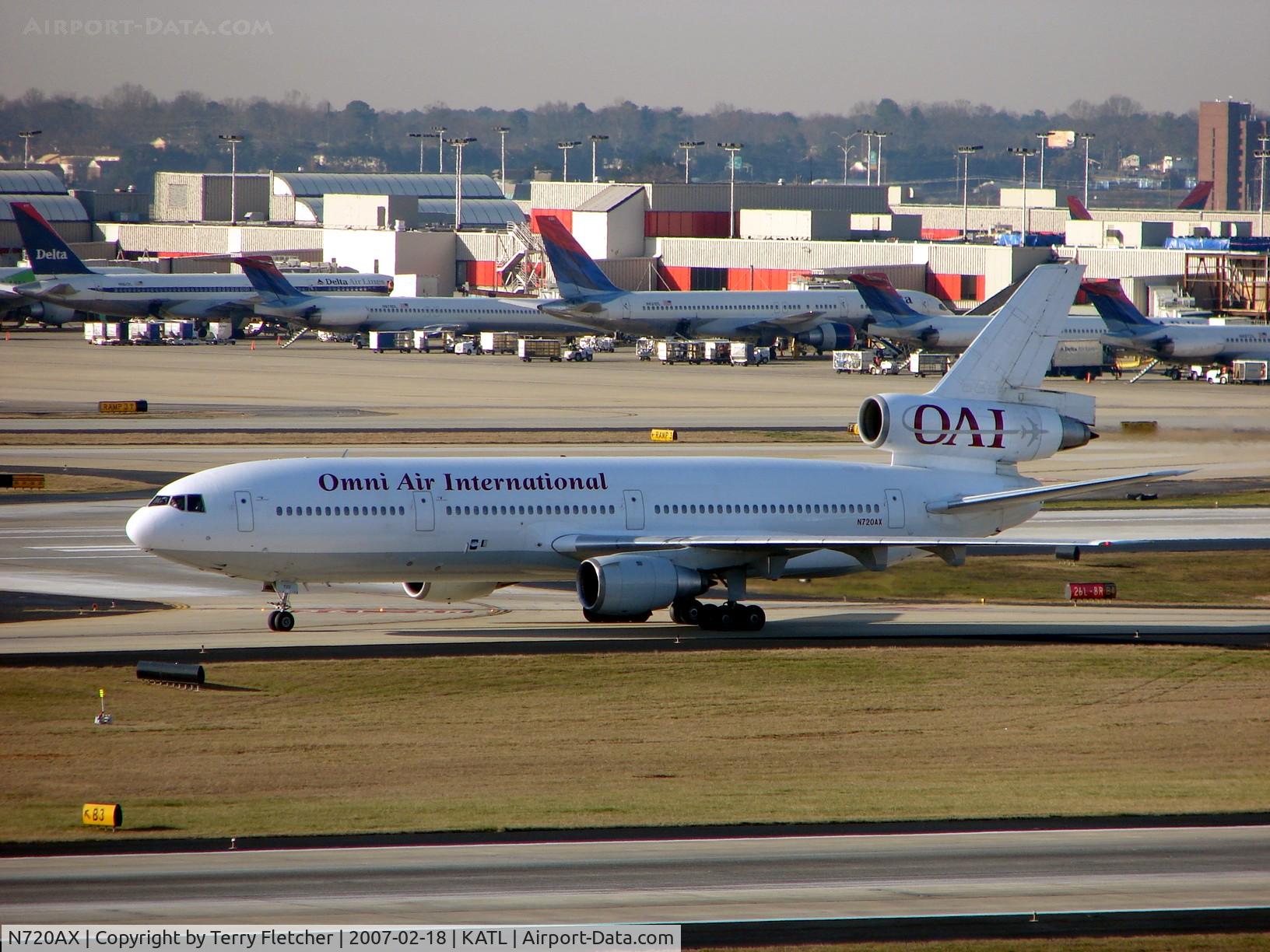 N720AX, 1980 McDonnell Douglas DC10-30 C/N 48252, Omni DC10