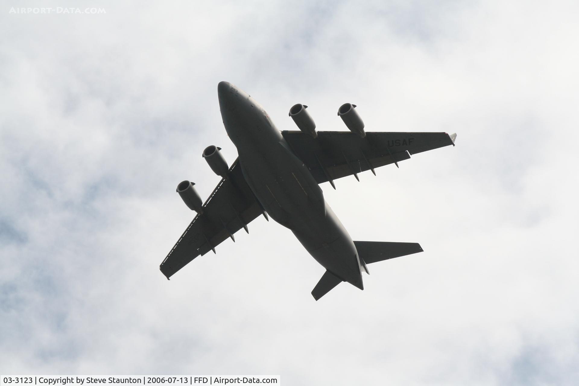 03-3123, 2003 Boeing C-17A Globemaster III C/N P-123, Royal International Air Tattoo 2006