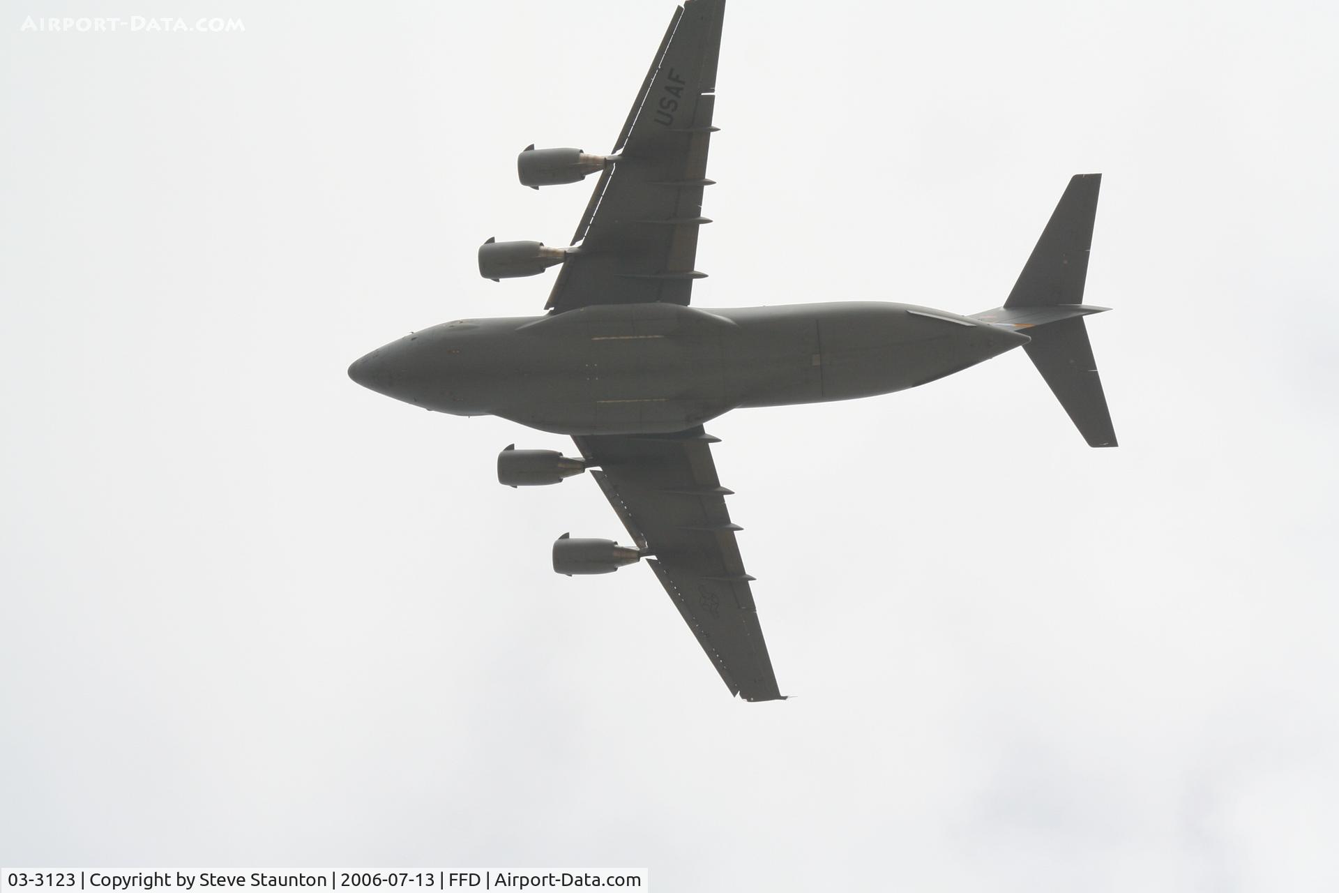 03-3123, 2003 Boeing C-17A Globemaster III C/N P-123, Royal International Air Tattoo 2006
