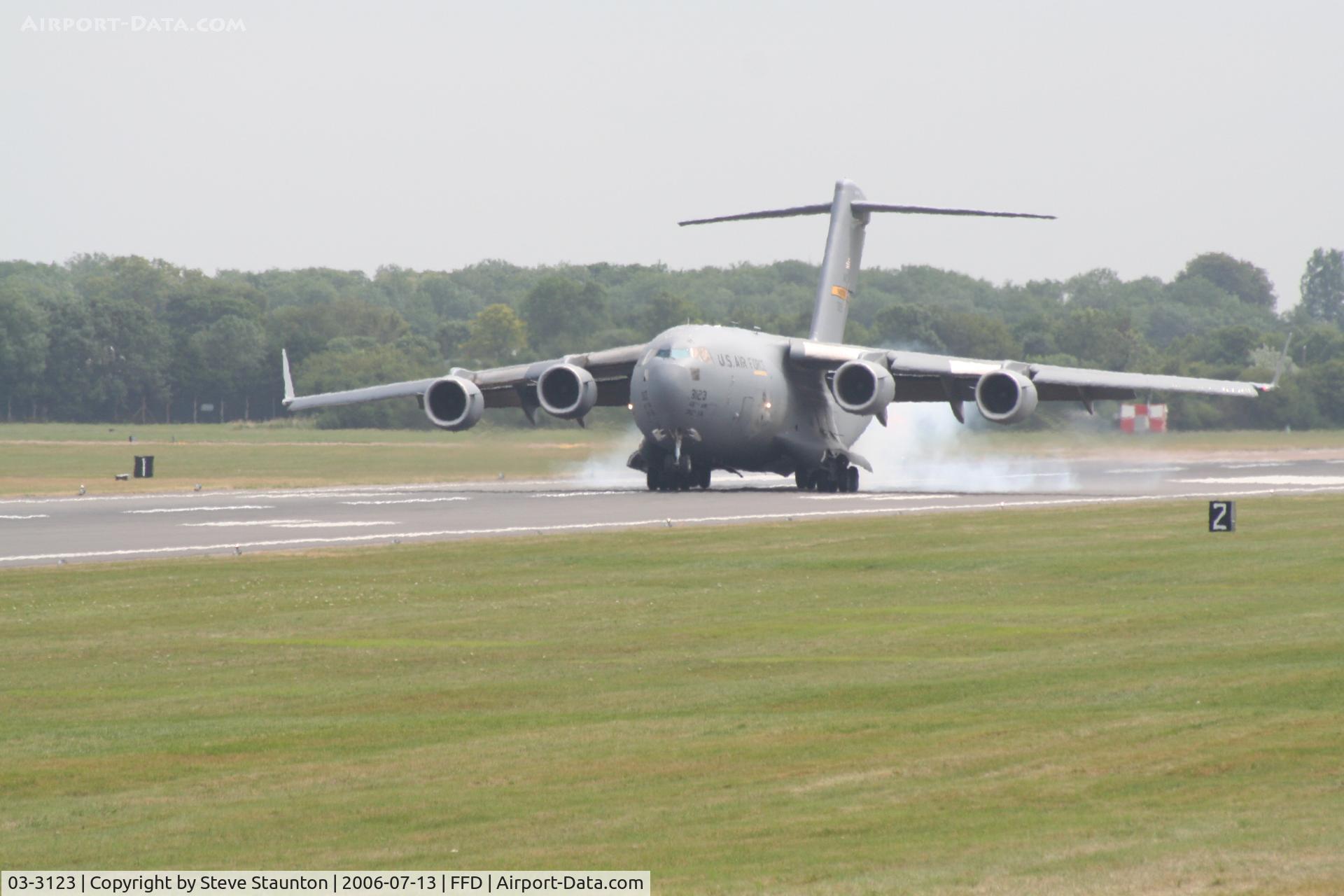 03-3123, 2003 Boeing C-17A Globemaster III C/N P-123, Royal International Air Tattoo 2006