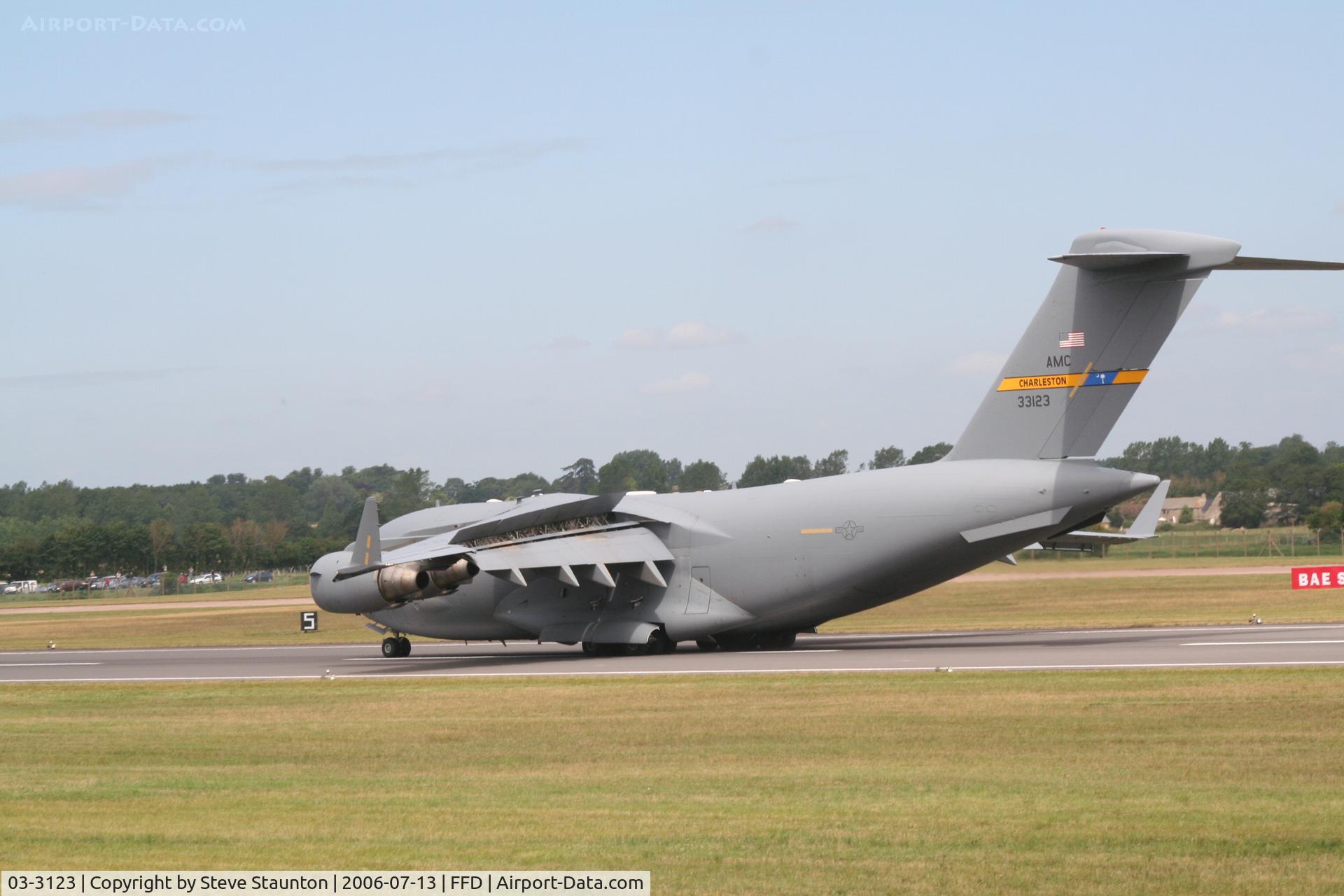 03-3123, 2003 Boeing C-17A Globemaster III C/N P-123, Royal International Air Tattoo 2006