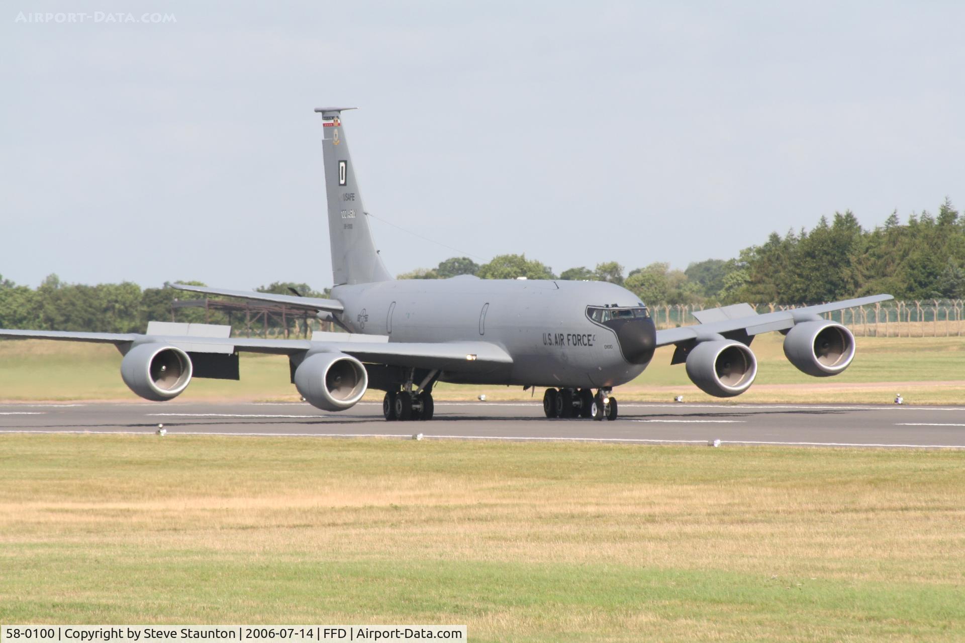 58-0100, 1958 Boeing KC-135R Stratotanker C/N 17845, Royal International Air Tattoo 2006