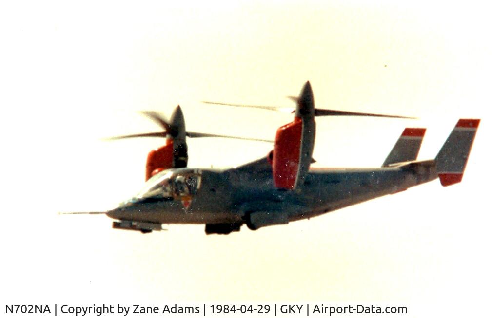 N702NA, 1977 Bell 301 C/N 0001, XV-15 at Arlington Bell Test Flight