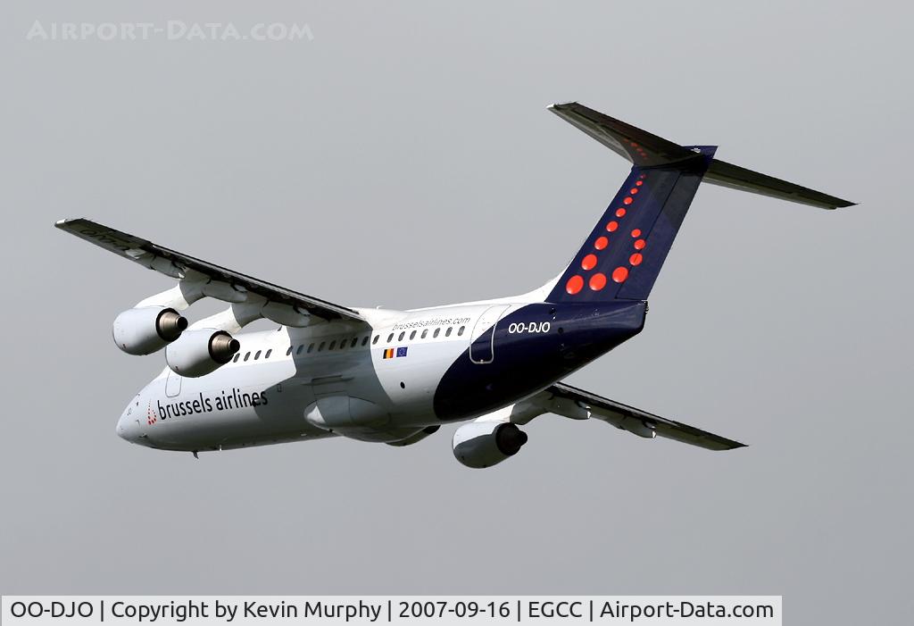 OO-DJO, 1995 British Aerospace Avro 146-RJ85 C/N E.2279, BRUSSELS RJ