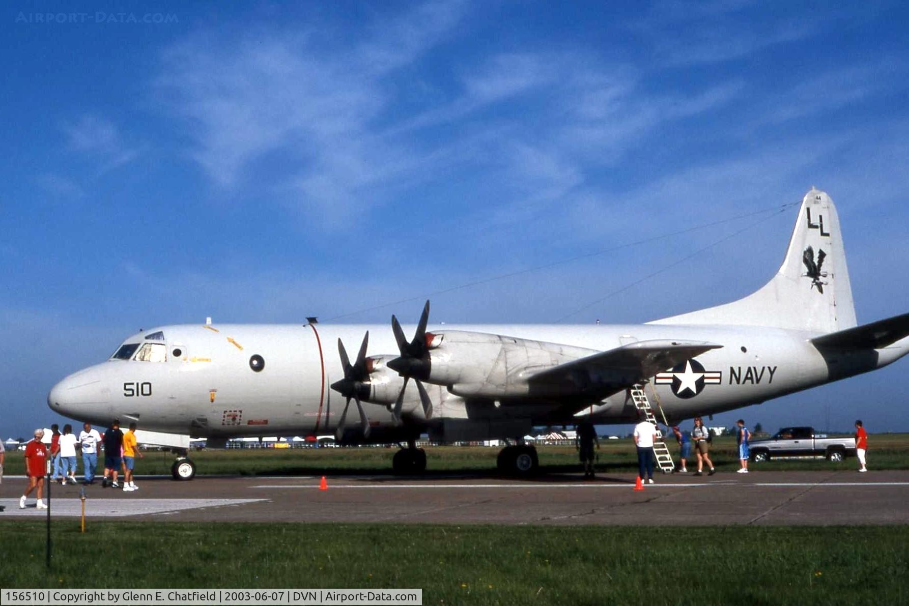 156510, 1968 Lockheed P-3C Orion C/N 285A-5504, P-3C at the Quad Cities Air Show