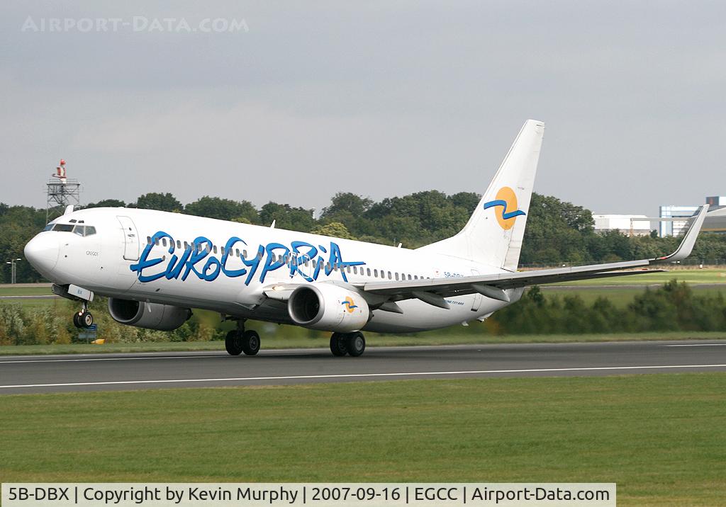 5B-DBX, 2003 Boeing 737-8Q8 C/N 33699, CYPRIOT 737