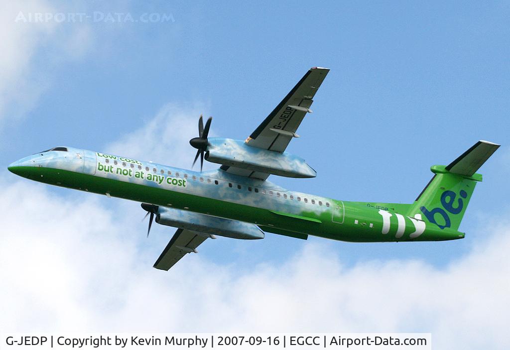 G-JEDP, 2003 De Havilland Canada DHC-8-402Q Dash 8 C/N 4085, GREEN DASH 8