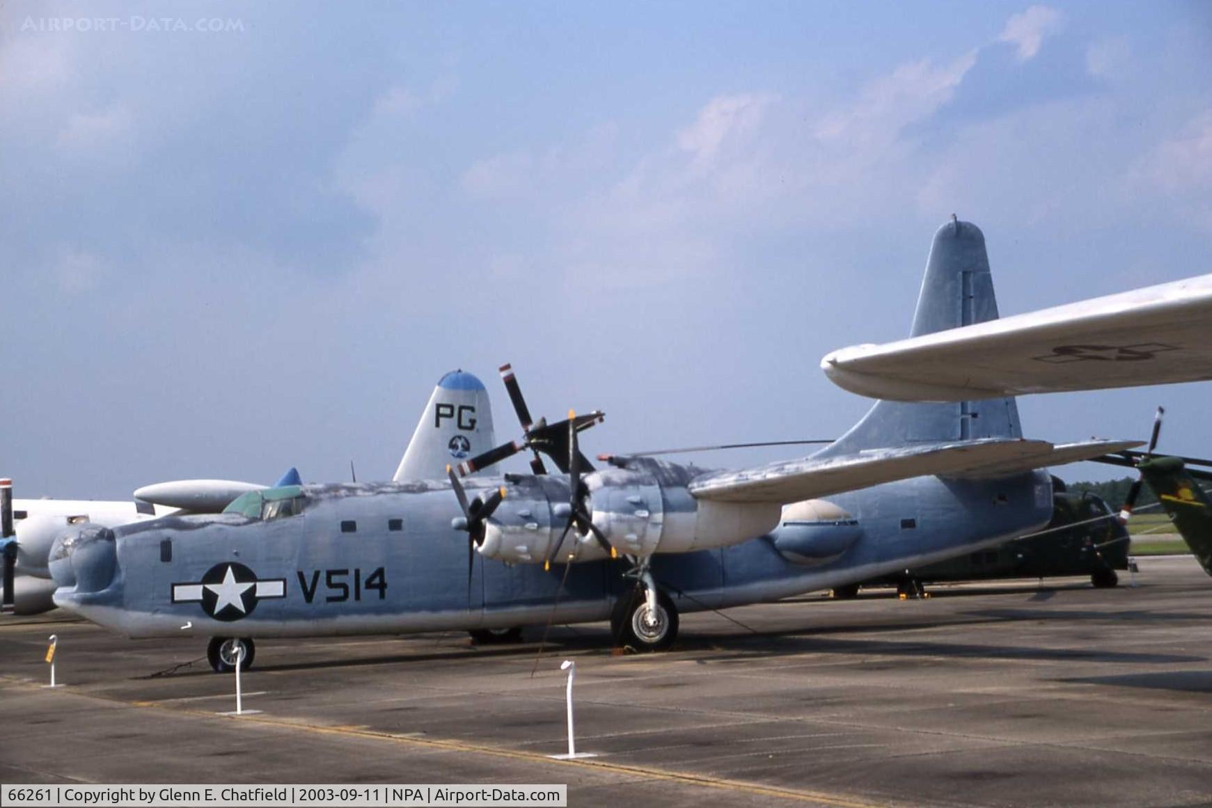 66261, Consolidated Vultee P4Y-2 Privateer Privateer C/N 66304, PB4Y-2/P-4B rebuilt with parts of 66304 at the National Museum of Naval Aviation.