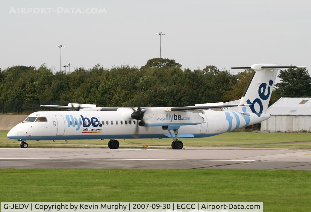 G-JEDV, 2004 De Havilland Canada DHC-8-402Q Dash 8 C/N 4090, FLYBE 8