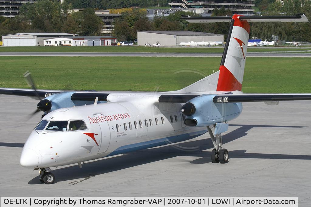 OE-LTK, 1997 De Havilland Canada DHC-8-314Q Dash 8 C/N 483, Austrian Arrows DeHavilland Canada Dash 8-300