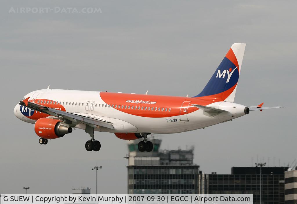 G-SUEW, 2003 Airbus A320-214 C/N 1961, MY TRAVEL AIRBUS