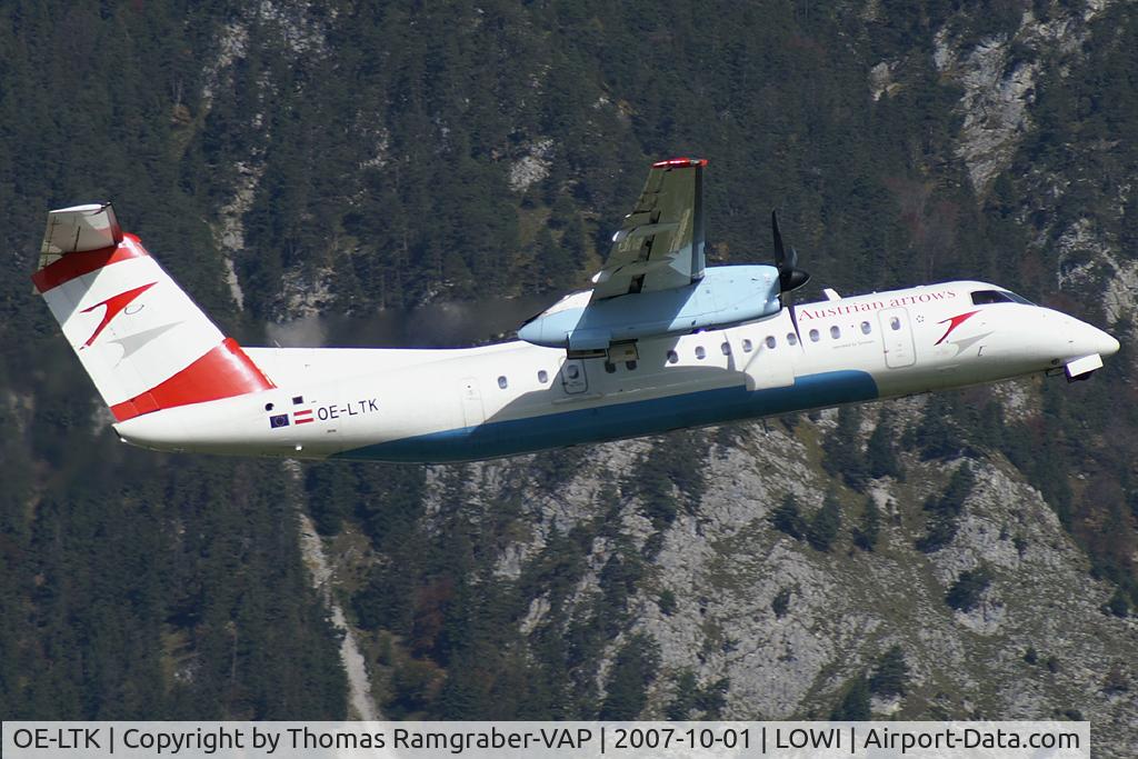 OE-LTK, 1997 De Havilland Canada DHC-8-314Q Dash 8 C/N 483, Austrian Arrows DeHavilland Canada Dash 8-300