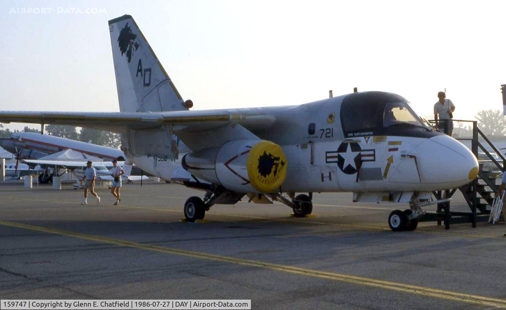 159747, Lockheed S-3A Viking C/N 394A-1076, S-3A at the Dayton International Air Show