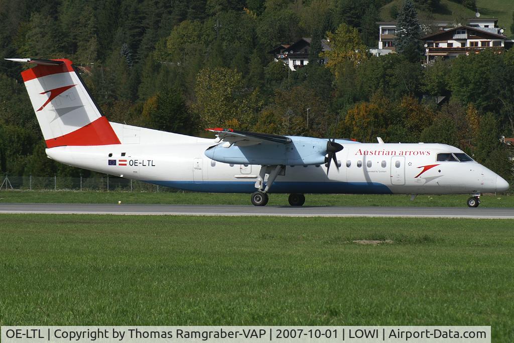 OE-LTL, 1997 De Havilland Canada DHC-8-314Q Dash 8 C/N 485, Austrian Arrows DeHavilland Canada Dash 8-300