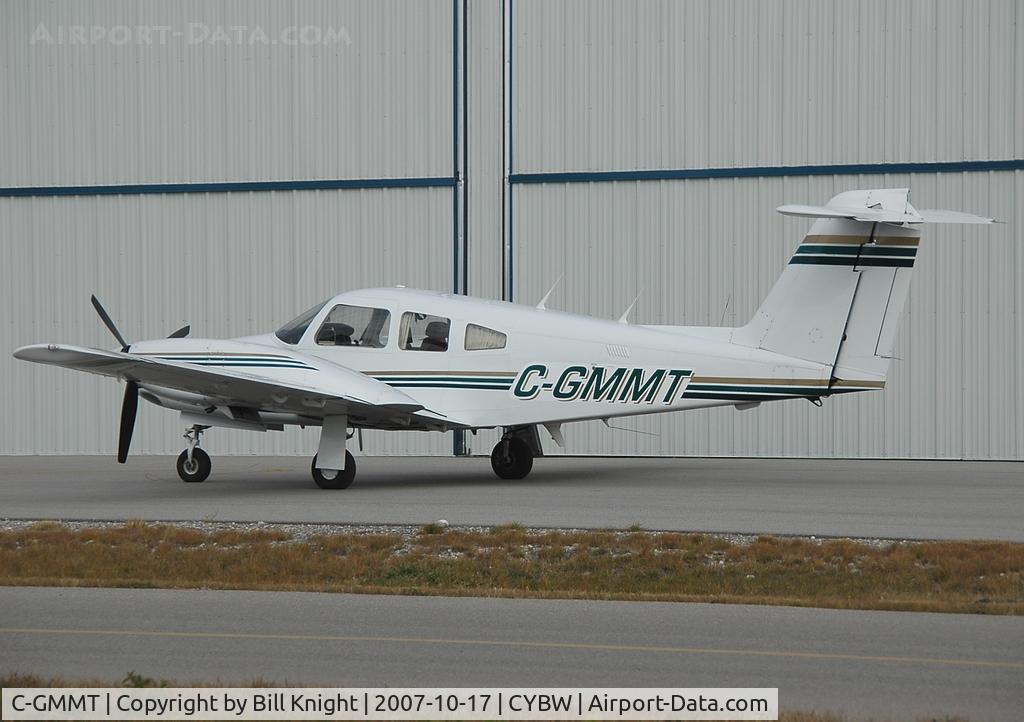 C-GMMT, 1981 Piper PA-44-180T Turbo Seminole C/N 44-8107057, Just about to be fueled