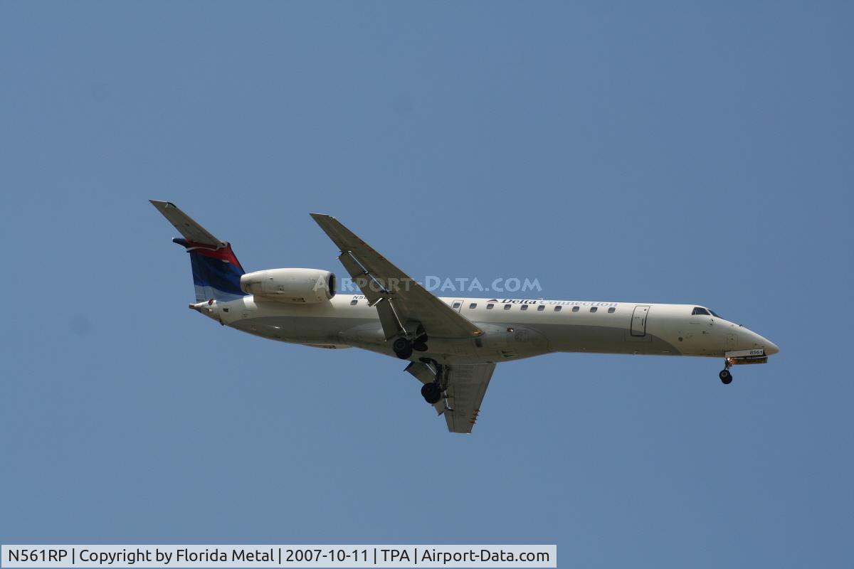 N561RP, 2002 Embraer ERJ-145LR (EMB-145LR) C/N 145447, Delta Connection