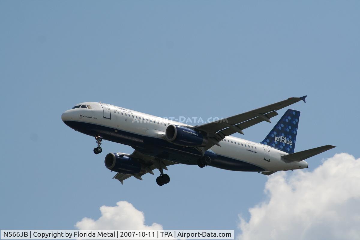 N566JB, 2003 Airbus A320-232 C/N 2042, Jet Blue