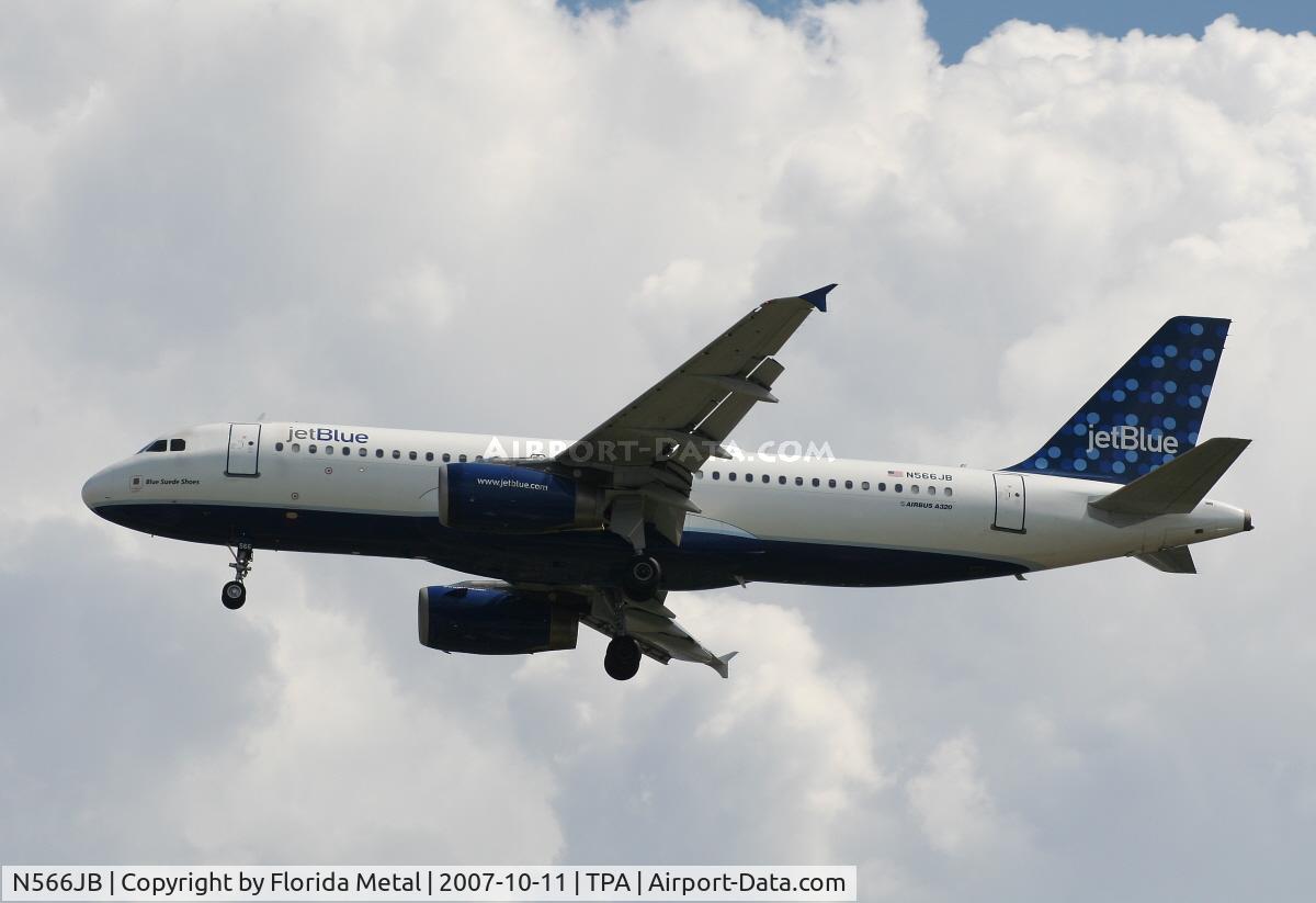 N566JB, 2003 Airbus A320-232 C/N 2042, Jet Blue