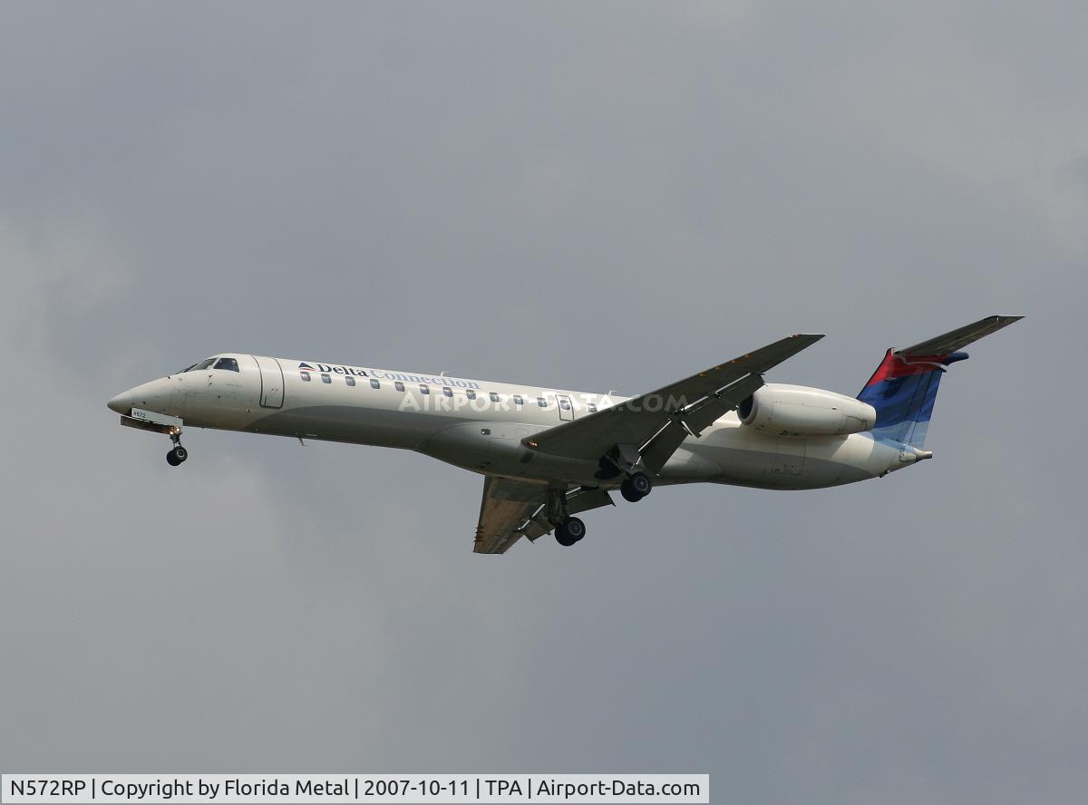 N572RP, 2004 Embraer EMB-145LR C/N 14500828, Delta Connection