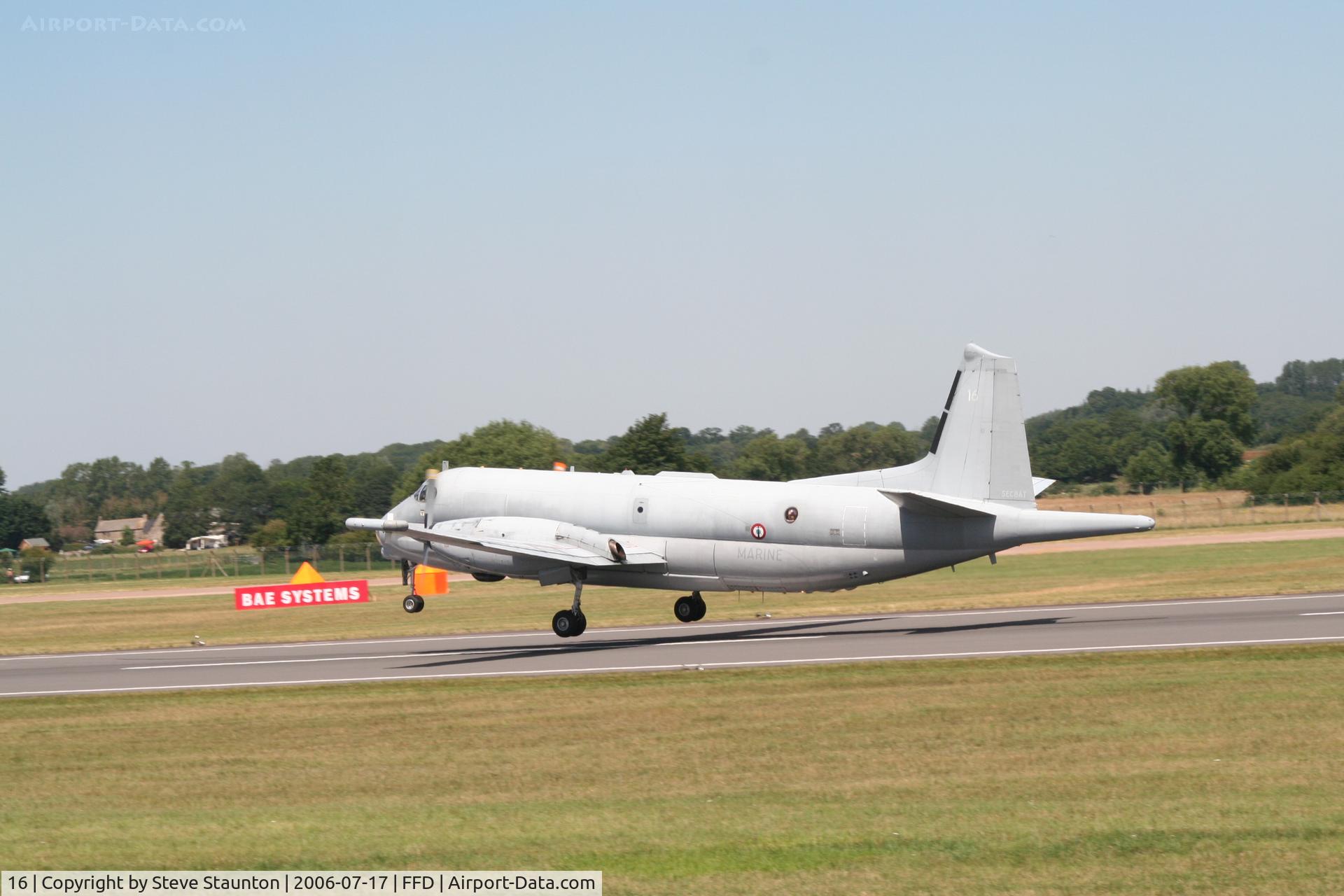 16, Dassault ATL-2 Atlantique 2 C/N 16, Royal International Air Tattoo 2006