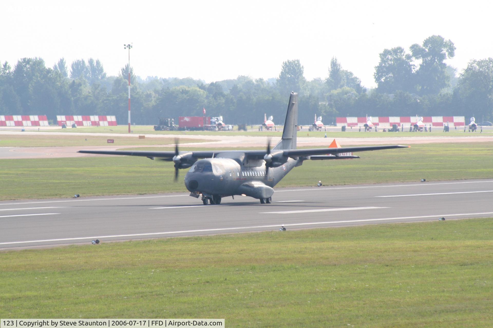 123, Airtech CN-235-200M C/N C123, Royal International Air Tattoo 2006