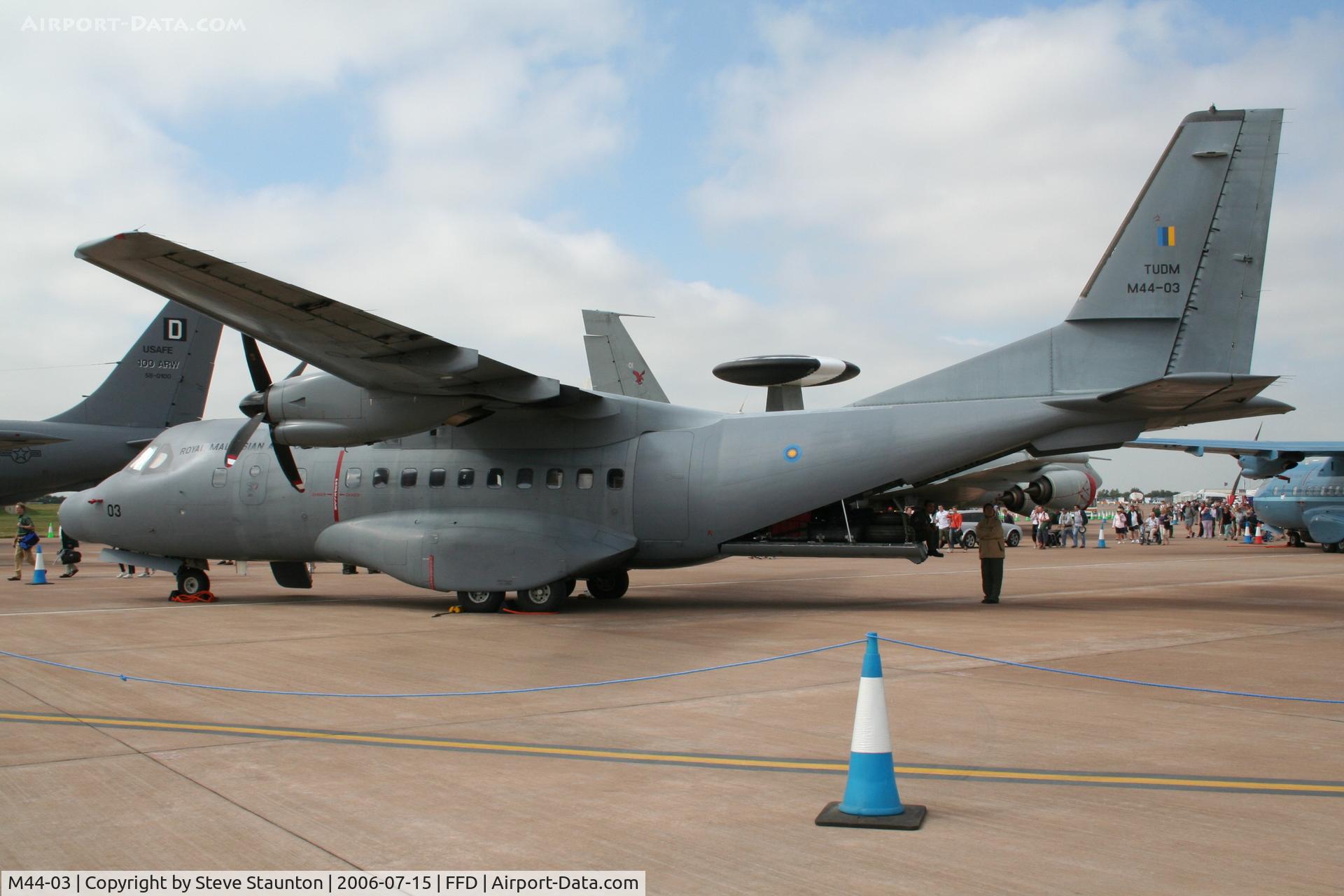 M44-03, CASA CN-235-220M C/N N036, Royal International Air Tattoo 2006