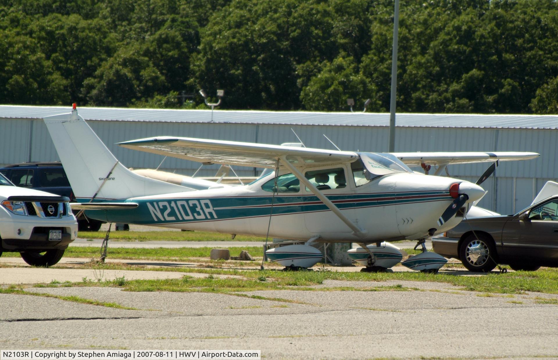 N2103R, 1964 Cessna 182G Skylane C/N 18255303, Skylane on the ramp...