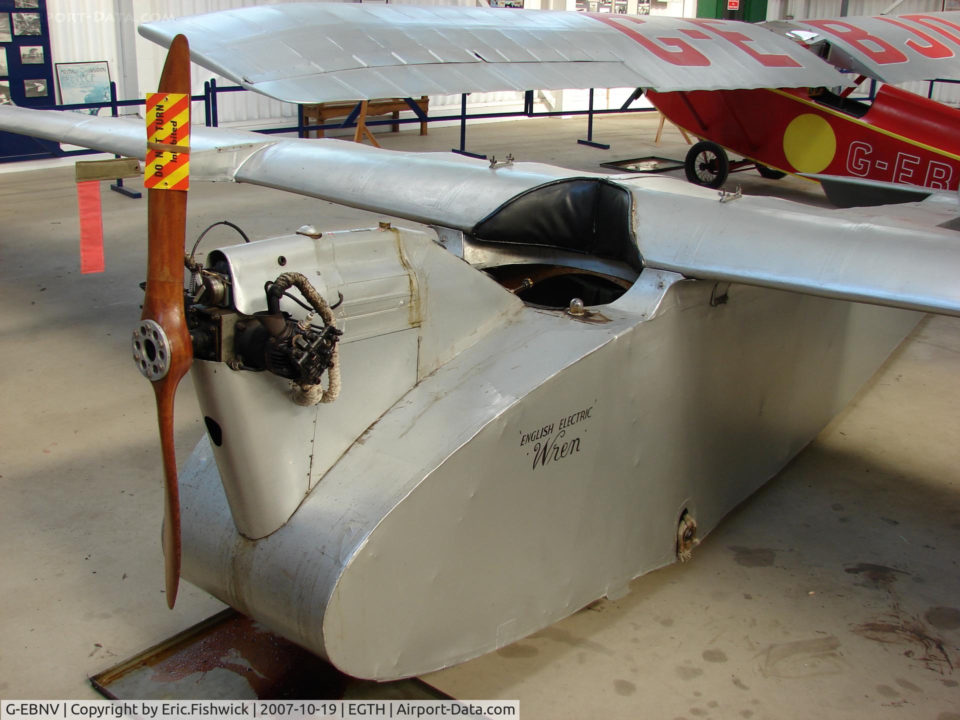 G-EBNV, 1923 English Electric Wren C/N 3, 3. BAPC-11 at Shuttleworth Collection