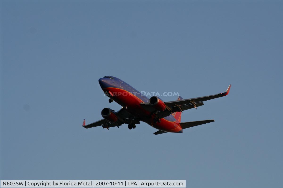 N603SW, 1995 Boeing 737-3H4 C/N 27954, Southwest