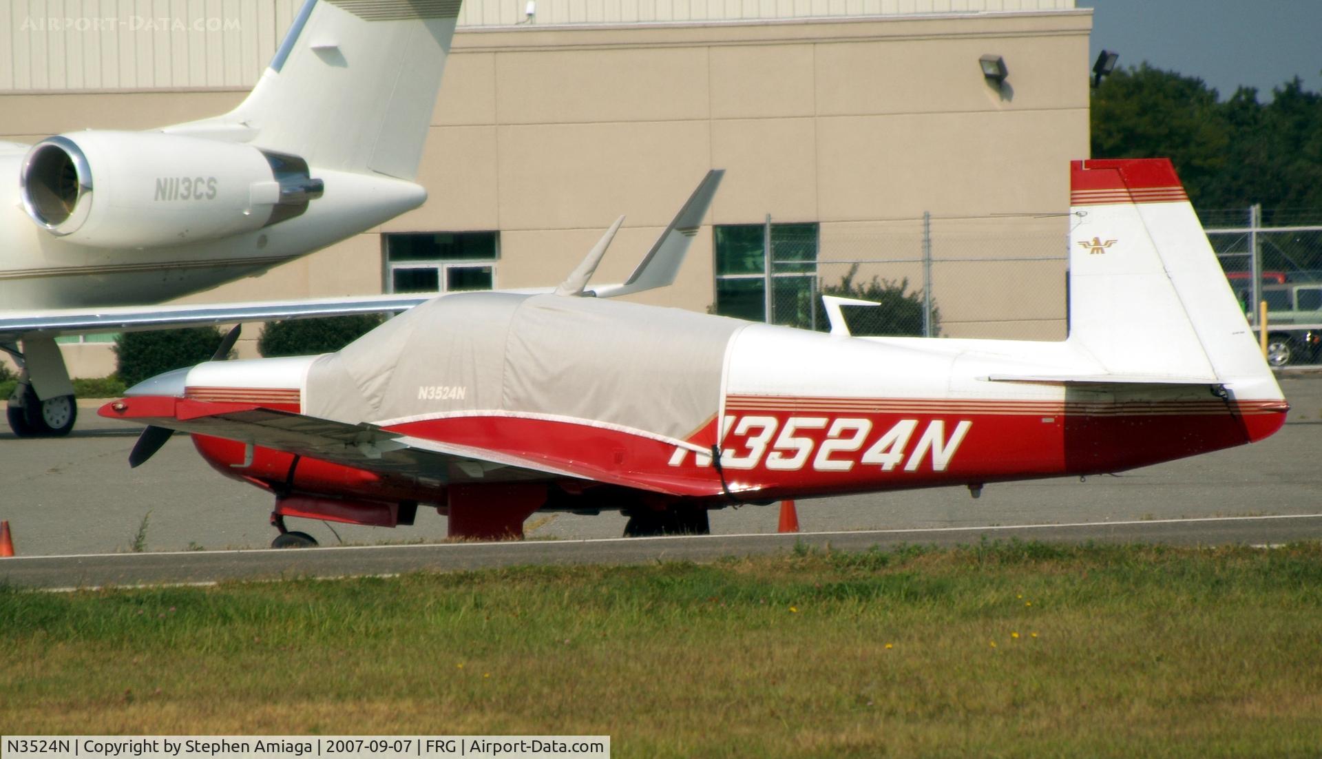 N3524N, 1967 Mooney M20F Executive C/N 680083, Mooney on the Atlantic Ramp