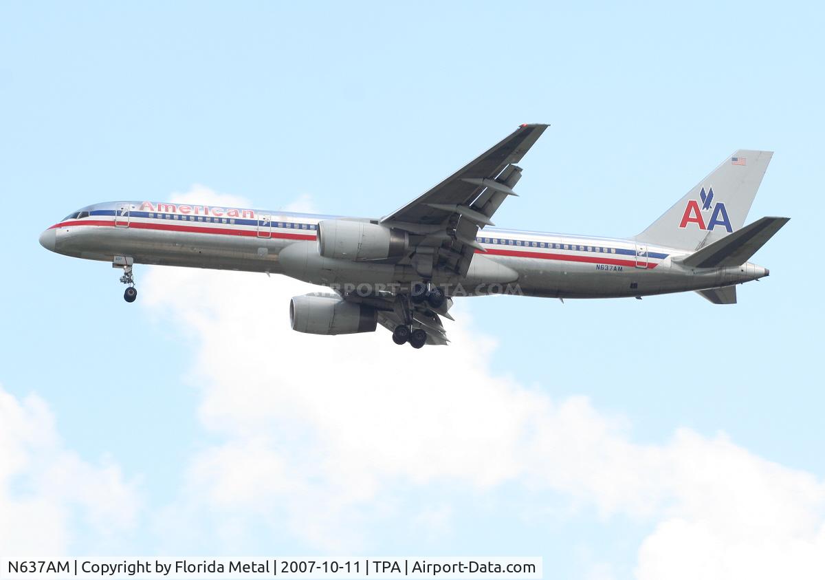 N637AM, 1991 Boeing 757-223 C/N 24595, American