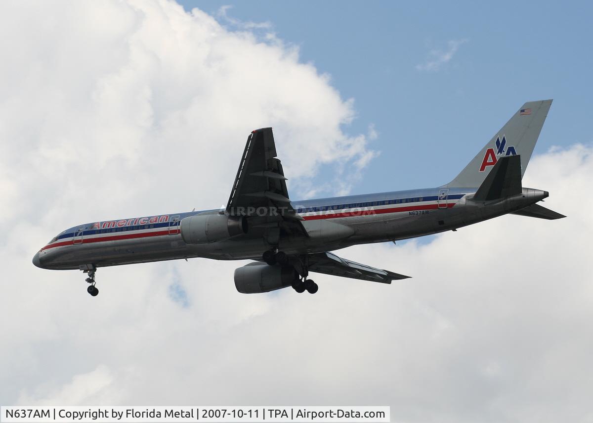 N637AM, 1991 Boeing 757-223 C/N 24595, American