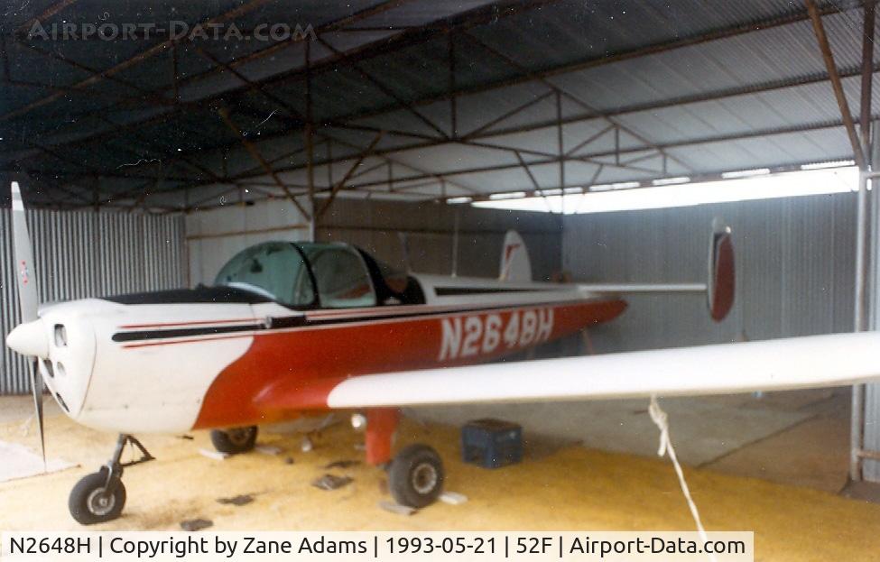 N2648H, 1946 Erco 415C Ercoupe C/N 3273, In the hanger