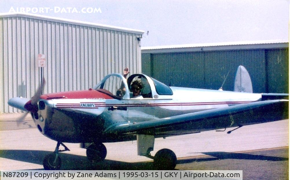 N87209, 1946 Erco 415C Ercoupe C/N 382, Bonnie Cade says hello!