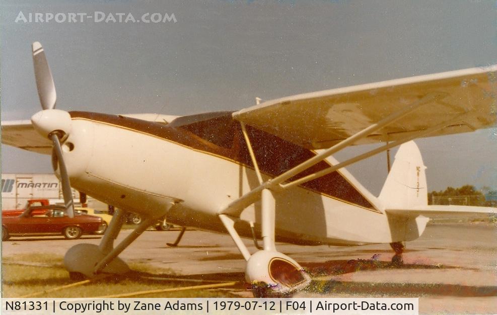 N81331, 1946 Fairchild 24R-46 C/N R46231, At Saginaw (now closed)
