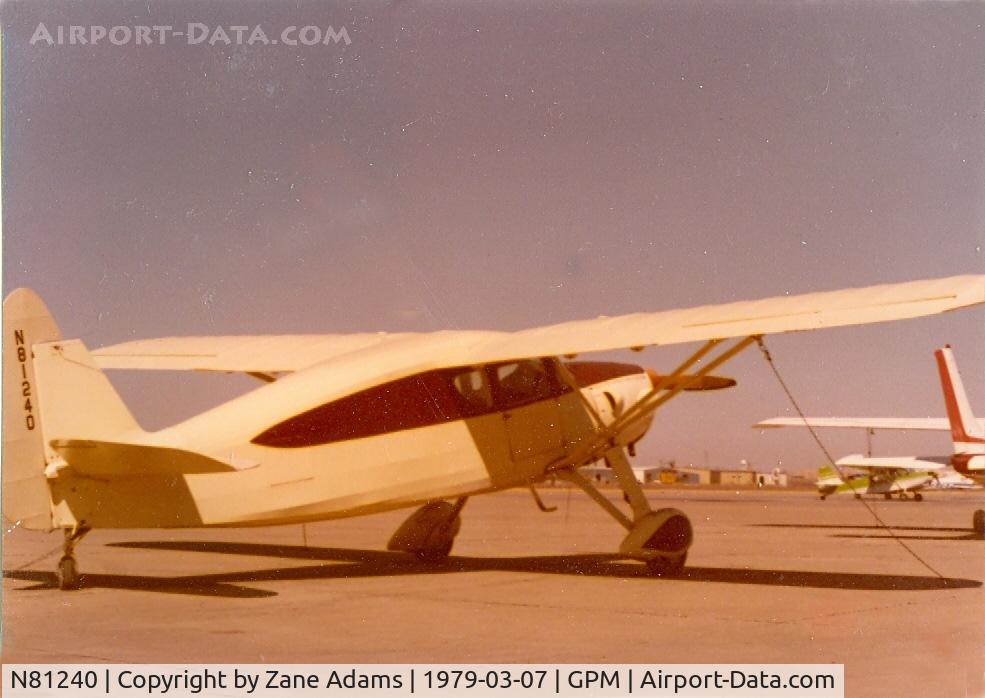 N81240, 1946 Fairchild 24R-46 C/N R46141, On the ramp at Grand Prairie Muni