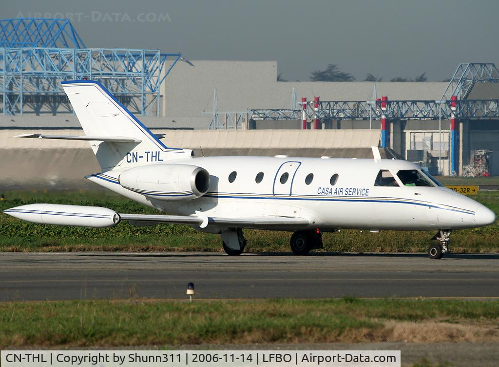 CN-THL, Aerospatiale SN-601 Corvette C/N 39, Engine ground test after overhaul on the general aviation apron