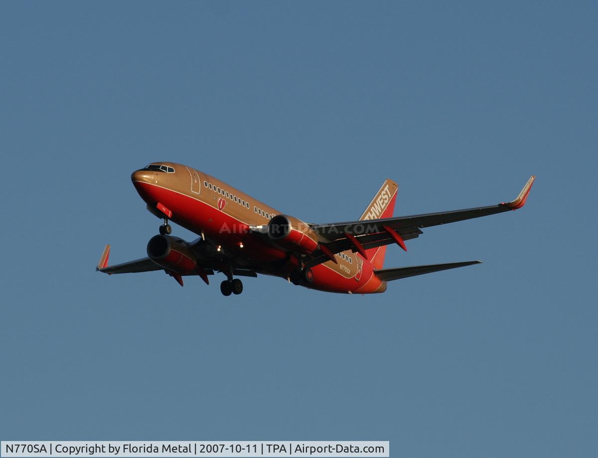 N770SA, 2000 Boeing 737-7H4 C/N 30589, Southwest