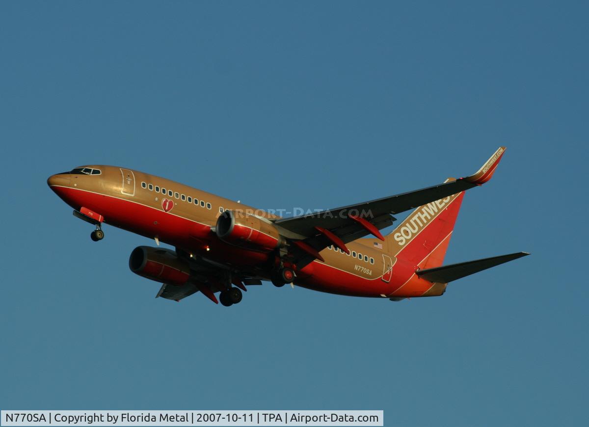 N770SA, 2000 Boeing 737-7H4 C/N 30589, Southwest