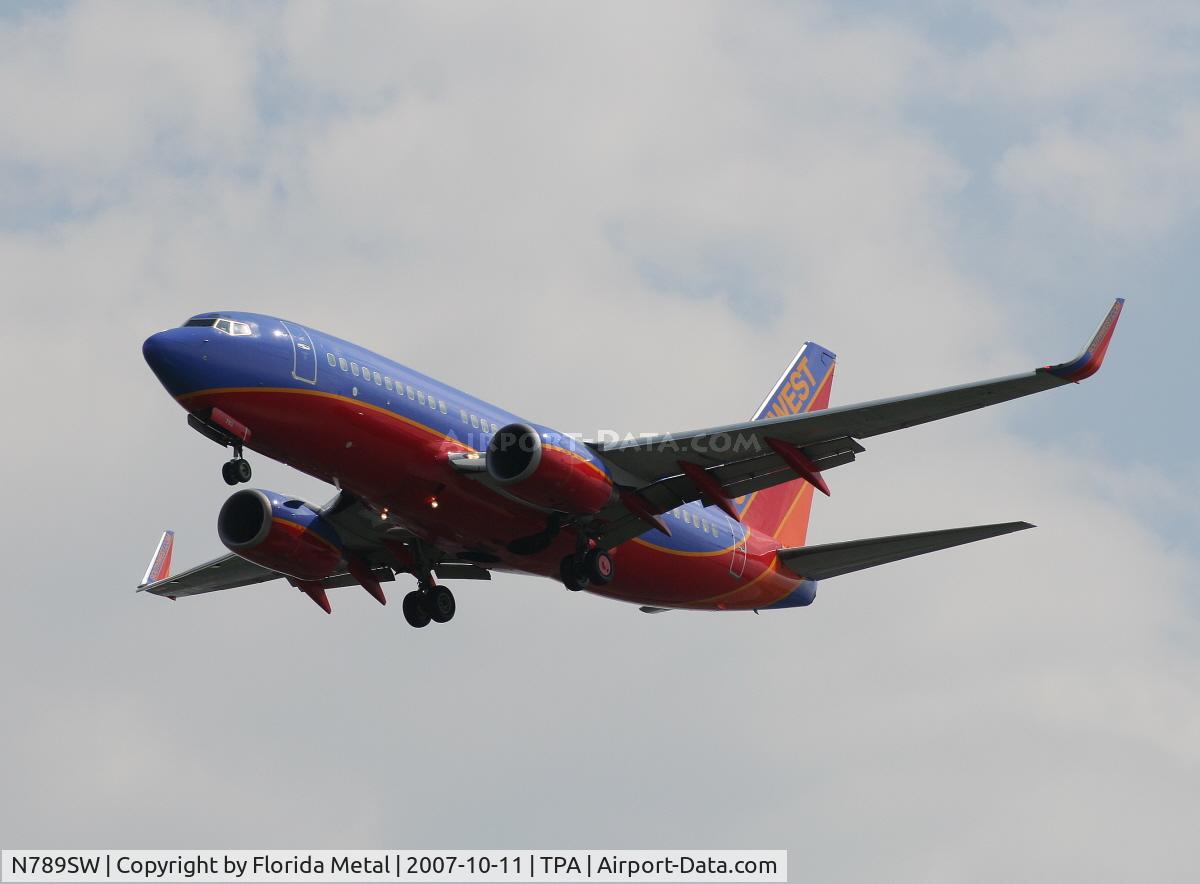 N789SW, 2000 Boeing 737-7H4 C/N 29816, Southwest