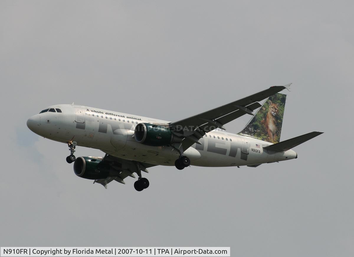 N910FR, 2002 Airbus A319-112 C/N 1781, Sal