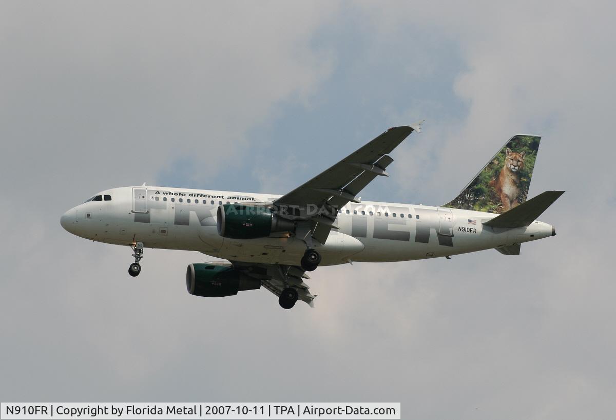 N910FR, 2002 Airbus A319-112 C/N 1781, Sal