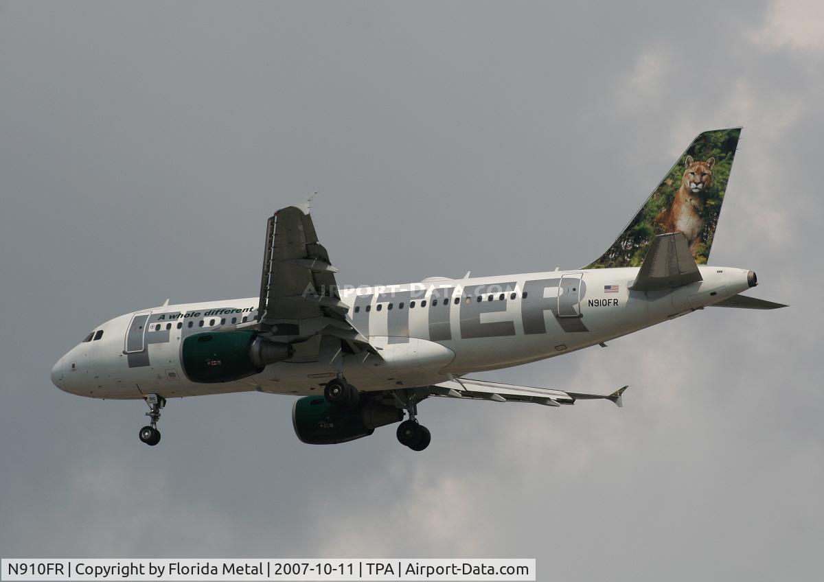 N910FR, 2002 Airbus A319-112 C/N 1781, Sal