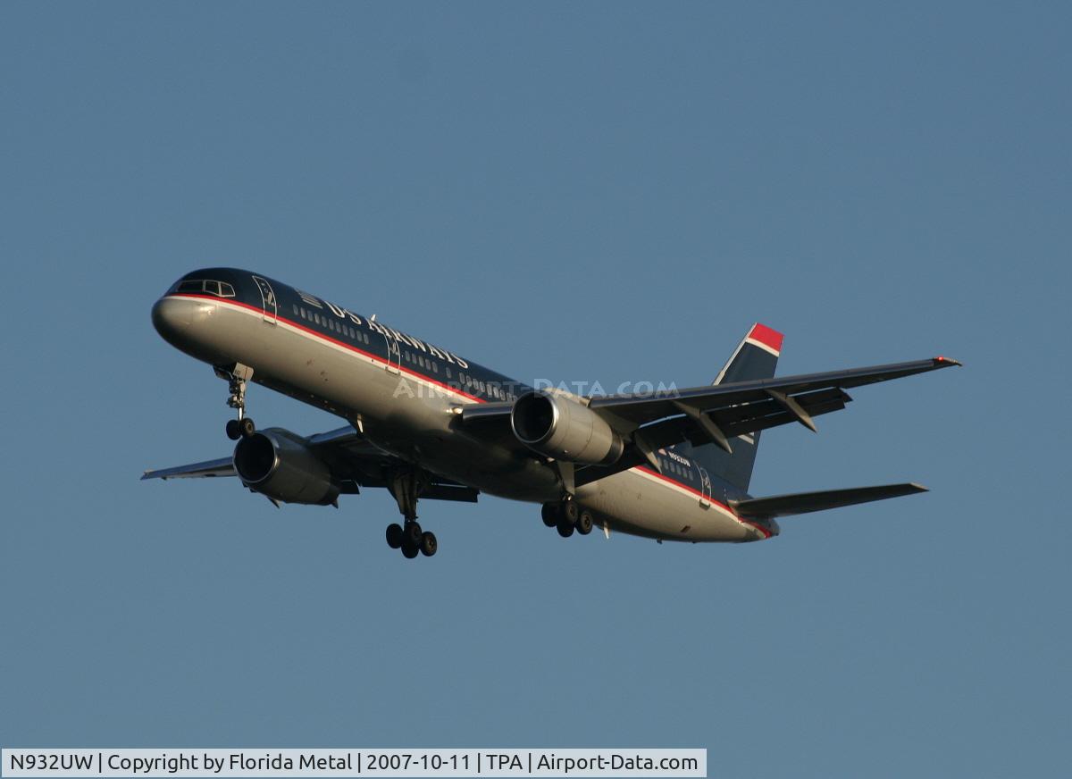 N932UW, 1993 Boeing 757-2B7 C/N 27198, US Airways