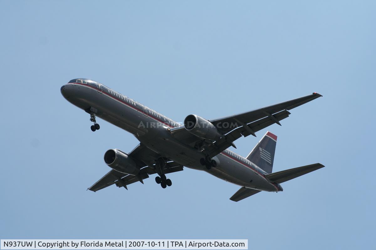 N937UW, 1994 Boeing 757-2B7 C/N 27245, US Airways