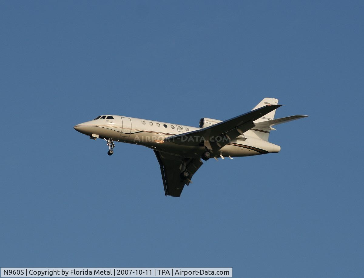 N960S, 1982 Dassault-Breguet Falcon 50 C/N 86, Falcon 50