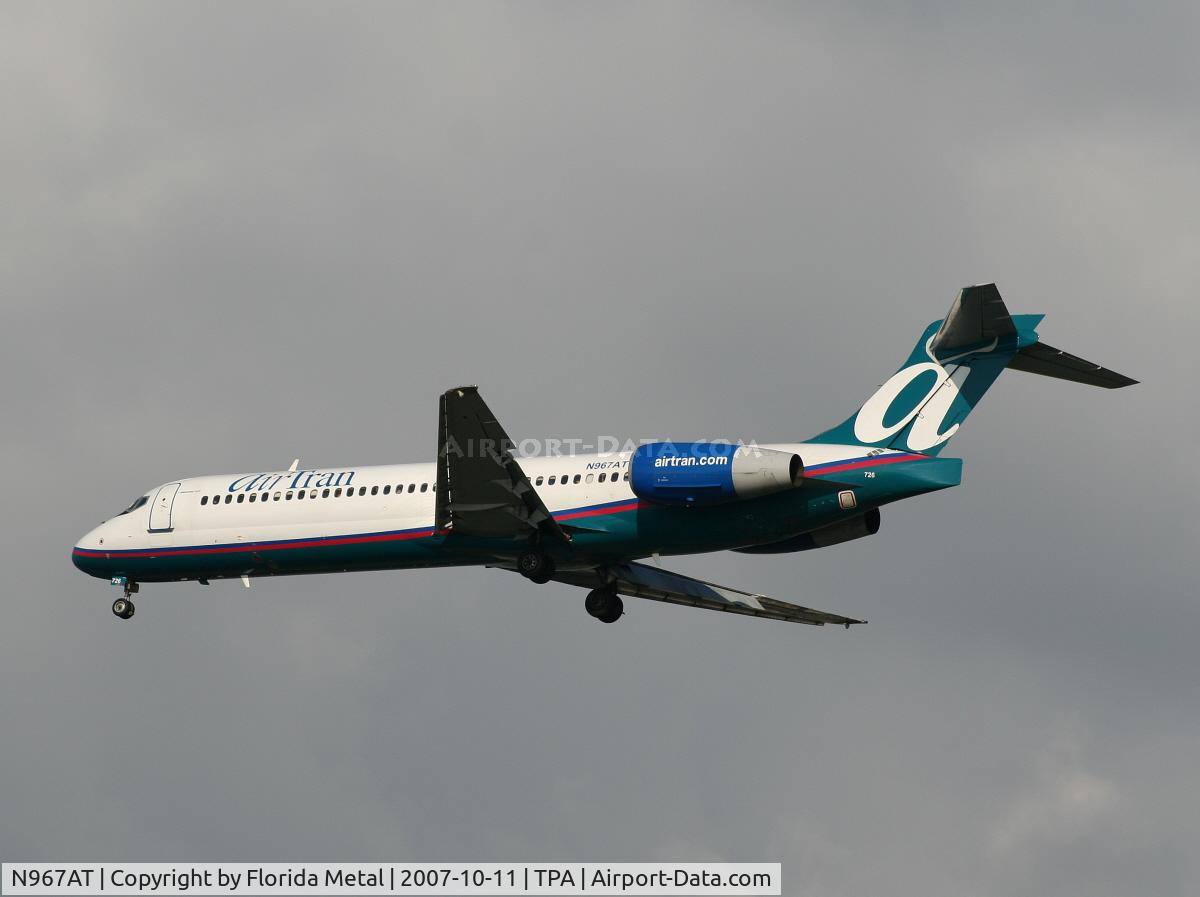 N967AT, 2001 Boeing 717-200 C/N 55028, Air Tran