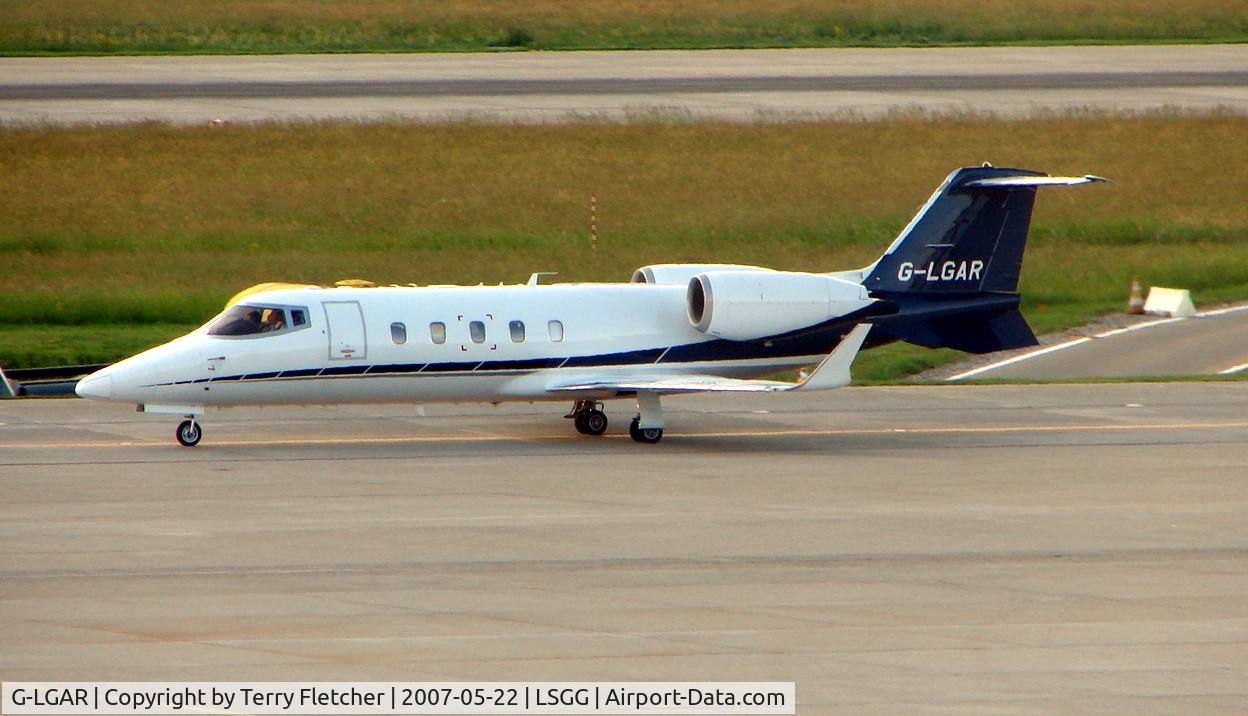 G-LGAR, 2005 Learjet 60 C/N 60-286, at Geneva on the day of EBACE2007 exhibition