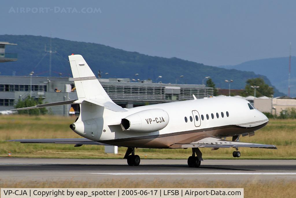 VP-CJA, 1995 Dassault Falcon 2000 C/N 18, a